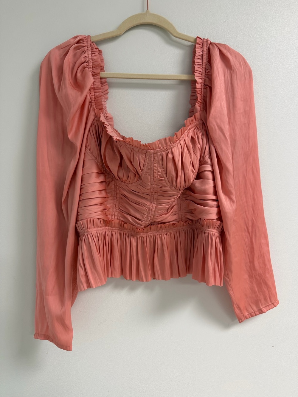 Ulla Johnson Mia Blouse in Tuberose
